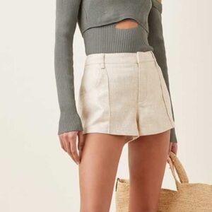 Jacquemus Le Short Woven Linen Shorts